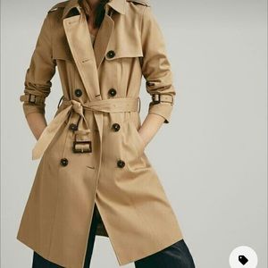 NWOT Massimo Dutti Trench Coat
